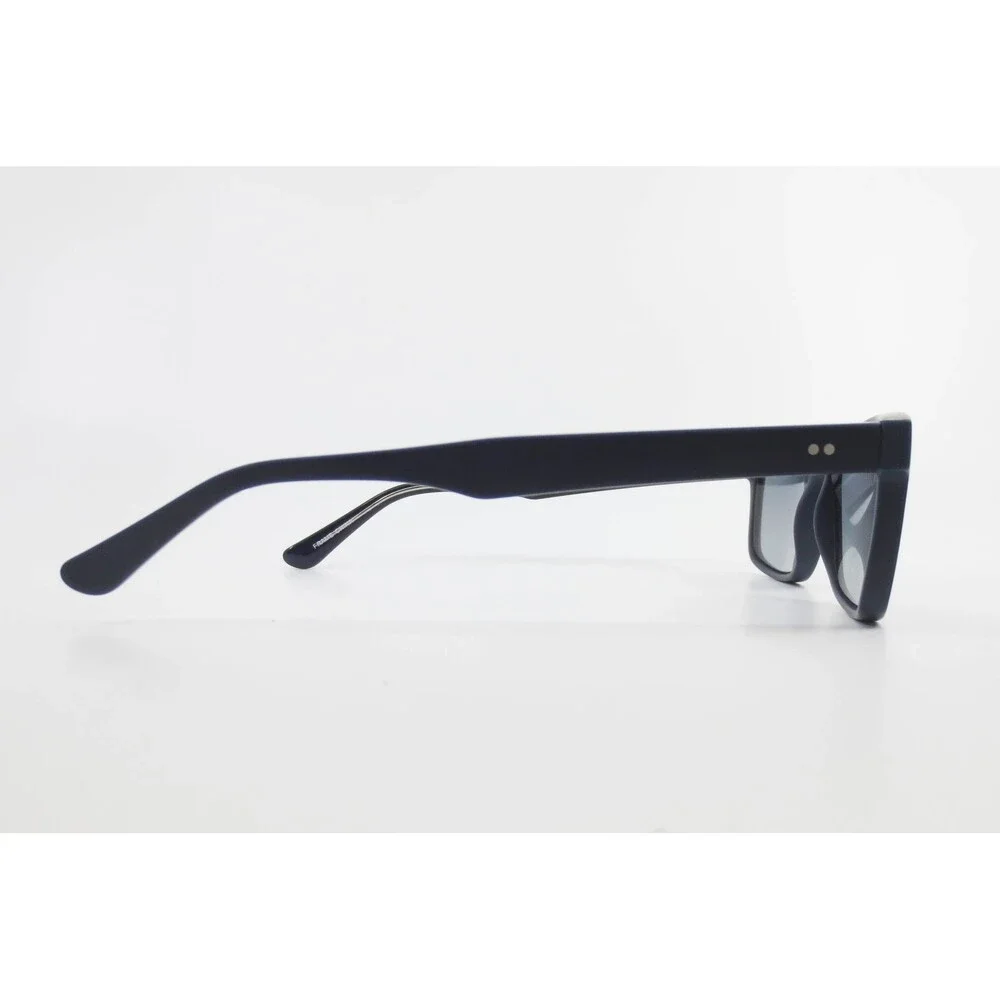 Oliver Peoples Sunglasses Matte Navy Blue Rectangular Frame 53-18-145